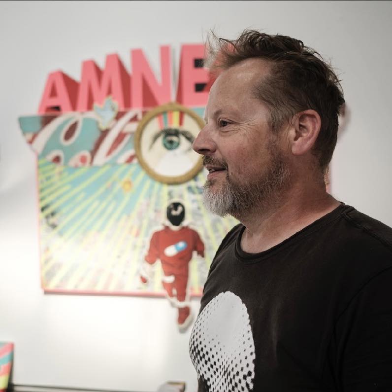 Josh Lord at his October 2025 exhibition.