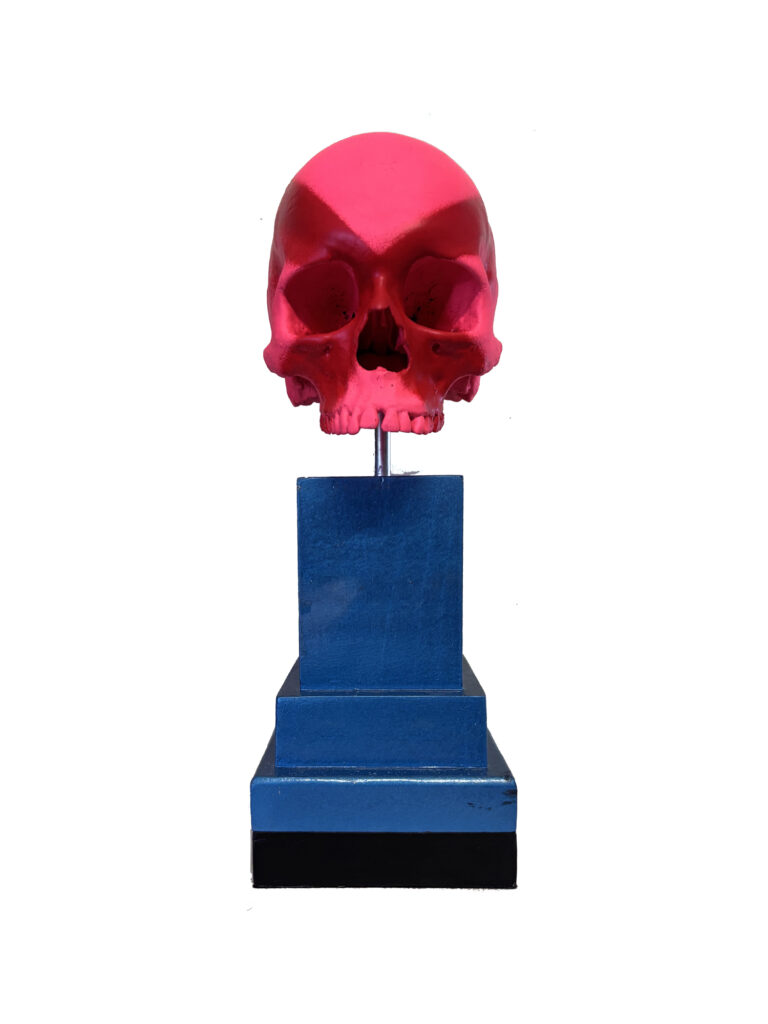 Deleted history Future Trophies Cast Polyurethane and wood stand 40 x 14 cm $1000.00